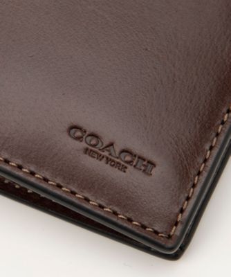 ボックスド ブレスト ポケット ウォレット ウォーター バッファロー レザー | COACH/コーチ | 三越伊勢丹オンラインストア・通販【公式】